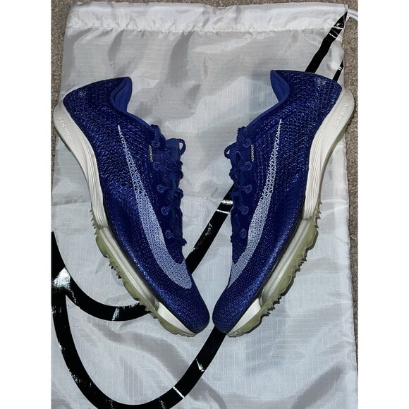 Nike Air Zoom Victory Racer Blue Track Spikes CD4385-400 Mens Size 8.5 - Picture 6 of 6